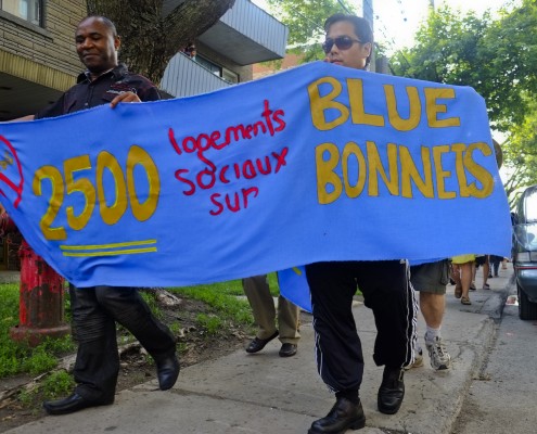 Pour le logement social sur Blue Bonnets / Promoting social housing on Blue Bonnets