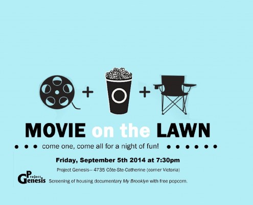 movie on the lawn