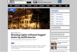 McGill Daily - Housing rights tribunal bogged down by inefficiencies