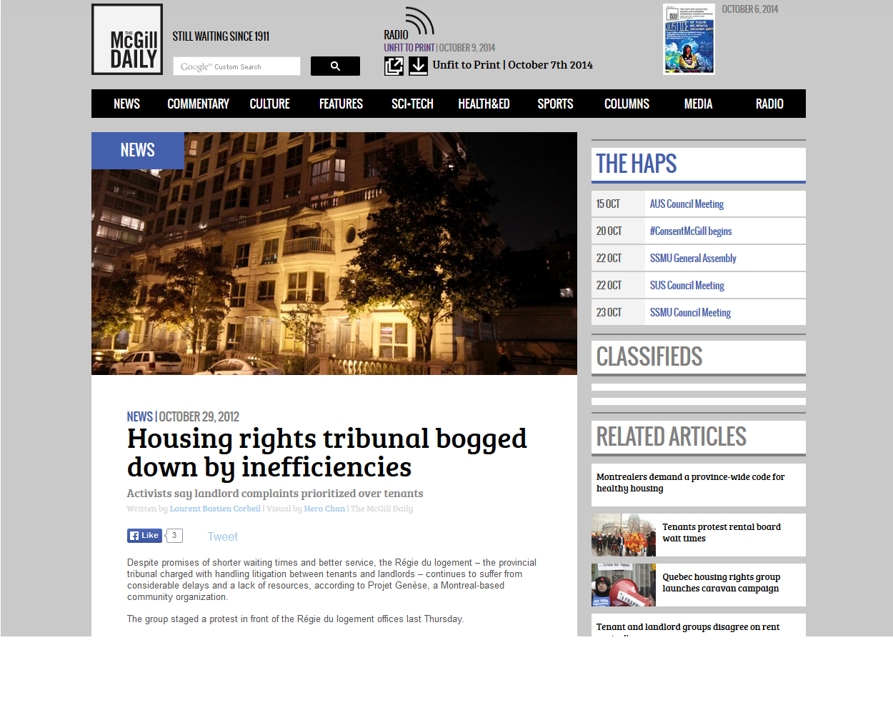 Housing rights tribunal bogged down by inefficiencies Project Genesis